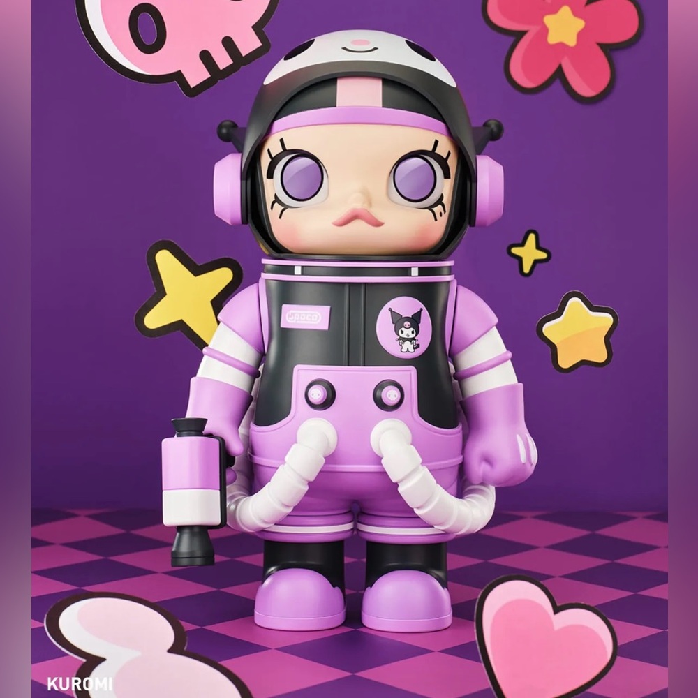 MEGA SPACE MOLLY 400% KUROMI HELLO KITTY & FRIENDS SERIES - Picture 8 of 10